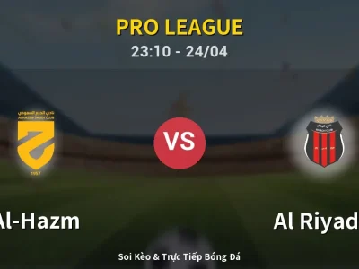 Soi Kèo Al-Hazm vs Al Riyadh – 23:10 24/04 | Nhận Định, Dự Đoán Tỷ Số