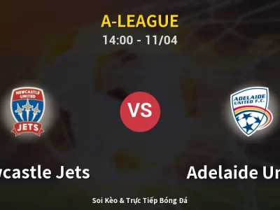 Soi Kèo Newcastle Jets vs Adelaide United – 14:00 11/04 | Nhận Định, Dự Đoán Tỷ Số