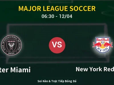 Kết Quả: Inter Miami 2-2 New York Red Bulls – Highlight & Bàn Thắng | Major League Soccer
