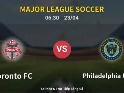 Kết Quả: Toronto FC 3-3 Philadelphia Union – Highlight & Bàn Thắng | Major League Soccer