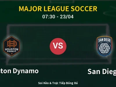 Kết Quả: Houston Dynamo 1-0 San Diego – Highlight & Bàn Thắng | Major League Soccer