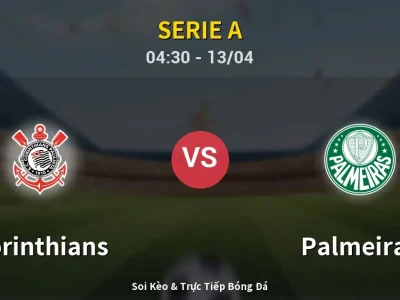 Kết Quả: Corinthians 0-0 Palmeiras – Highlight & Bàn Thắng | Serie A