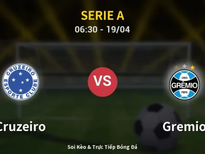 Kết Quả: Cruzeiro 2-0 Gremio – Highlight & Bàn Thắng | Serie A