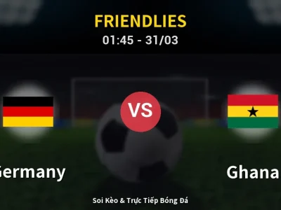 Kết Quả: Germany 2-1 Ghana – Highlight & Bàn Thắng | Friendlies