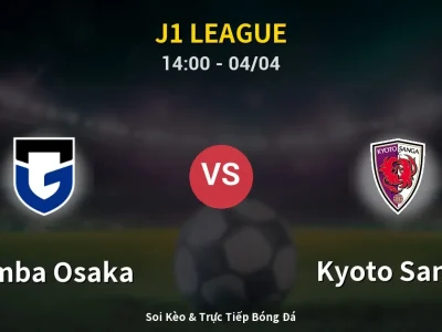 Kết Quả: Gamba Osaka 2-0 Kyoto Sanga – Highlight & Bàn Thắng | J1 League