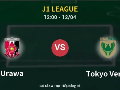 Kết Quả: Urawa 1-1 Tokyo Verdy – Highlight & Bàn Thắng | J1 League
