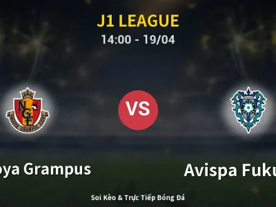 Kết Quả: Nagoya Grampus 2-2 Avispa Fukuoka – Highlight & Bàn Thắng | J1 League