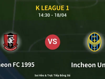 Kết Quả: Bucheon FC 1995 2-2 Incheon United – Highlight & Bàn Thắng | K League 1