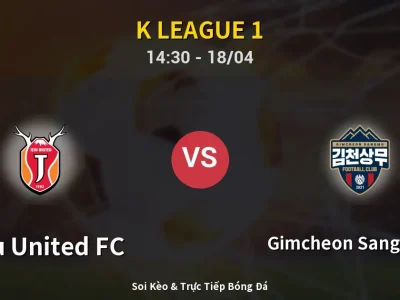 Kết Quả: Jeju United FC 1-1 Gimcheon Sangmu FC – Highlight & Bàn Thắng | K League 1