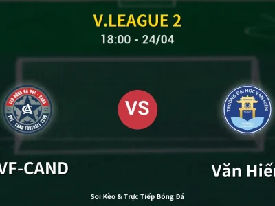 Kết Quả: PVF-CAND 2-1 Văn Hiến – Highlight & Bàn Thắng | V.League 2