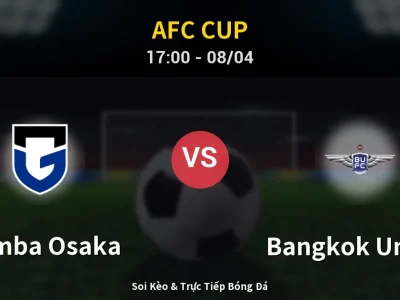 Kết Quả: Gamba Osaka 0-1 Bangkok United – Highlight & Bàn Thắng | AFC Cup