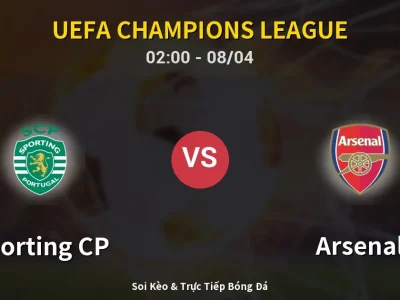 Kết Quả: Sporting CP 0-1 Arsenal – Highlight & Bàn Thắng | UEFA Champions League