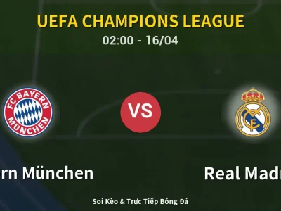 Kết Quả: Bayern München 4-3 Real Madrid – Highlight & Bàn Thắng | UEFA Champions League