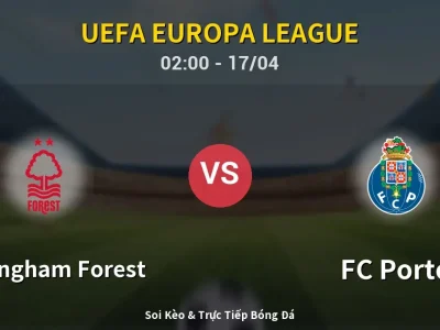Kết Quả: Nottingham Forest 1-0 FC Porto – Highlight & Bàn Thắng | UEFA Europa League