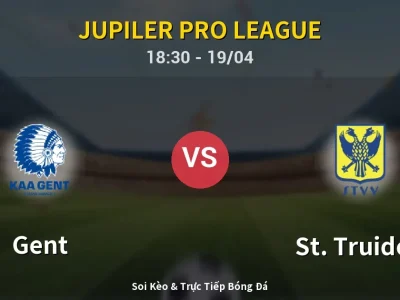 Kết Quả: Gent 0-0 St. Truiden – Highlight & Bàn Thắng | Jupiler Pro League