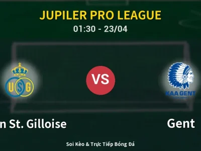 Kết Quả: Union St. Gilloise 0-0 Gent – Highlight & Bàn Thắng | Jupiler Pro League