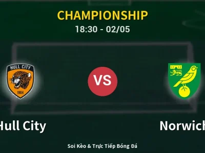 Soi Kèo Hull City vs Norwich – 18:30 02/05 | Nhận Định, Dự Đoán Tỷ Số