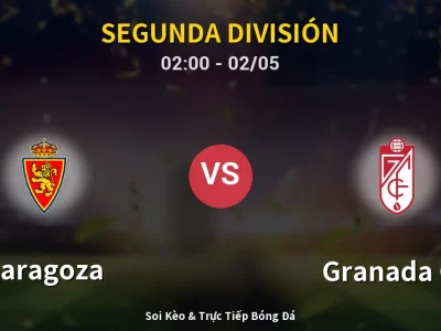 Kết Quả: Zaragoza 0-1 Granada CF – Highlight & Bàn Thắng | Segunda División