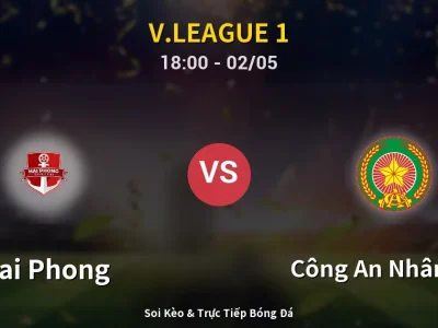 Soi Kèo Hai Phong vs Công An Nhân Dân – 18:00 02/05 | Nhận Định, Dự Đoán Tỷ Số