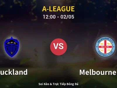 Soi Kèo Auckland vs Melbourne City – 12:00 02/05 | Nhận Định, Dự Đoán Tỷ Số