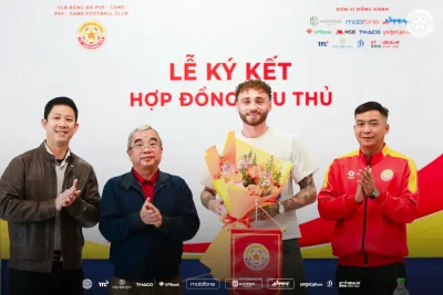 PVF-CAND 'bắt tay' ngoại binh Scotland, Hiểu Minh quyết tâm thoát đáy V.League 2026 1