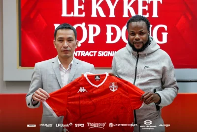 Bom Tấn Lạch Tray: Hải Phòng Chiêu Mộ 'Ronaldo' Jamaica, Ghi 12 Bàn/18 Trận 1