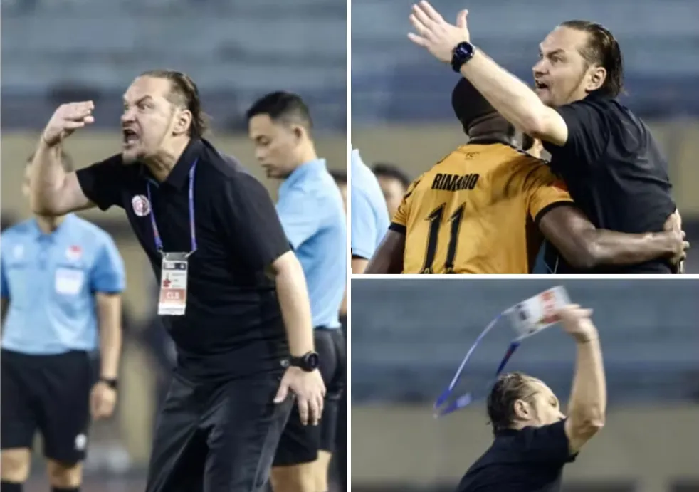 HLV Popov đối diện án phạt nặng vì lỗi phản ứng và ném thẻ VFF 1 HLV Popov đối diện án phạt nặng vì lỗi phản ứng và ném thẻ VFF 1