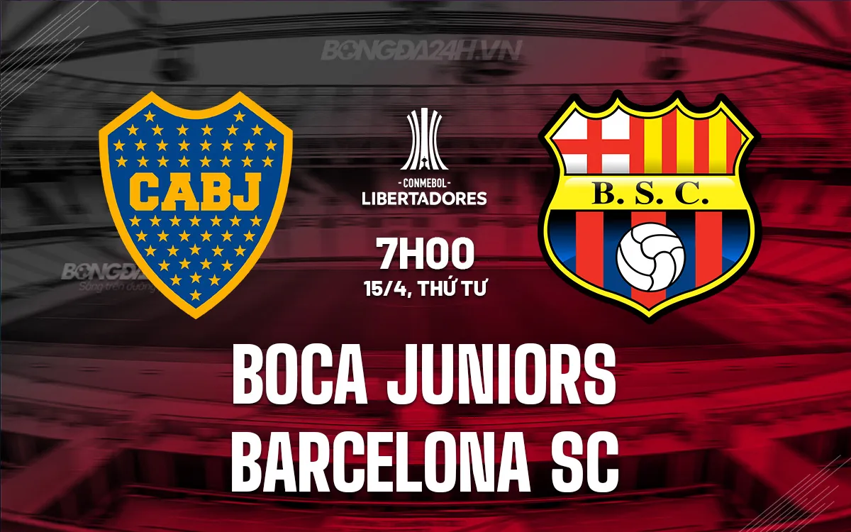 Boca Juniors vs Barcelona SC Boca Juniors vs Barcelona SC
